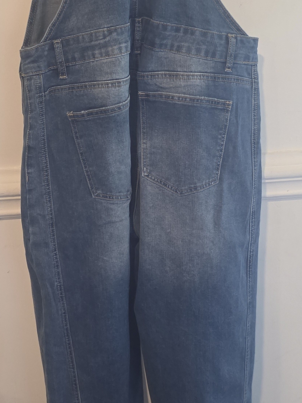 Denim Blue Women's Jeans Overalls - Picture 2 of 5